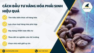 Cách đầu tư hàng hóa phái sinh hiệu quả